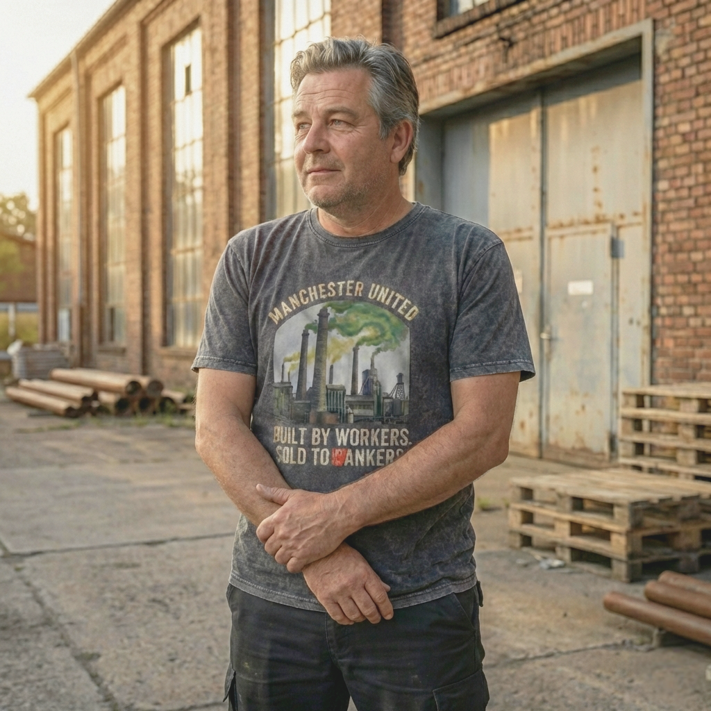 Built By Workers, Sold to ...ankers T-shirt, Denim Collection